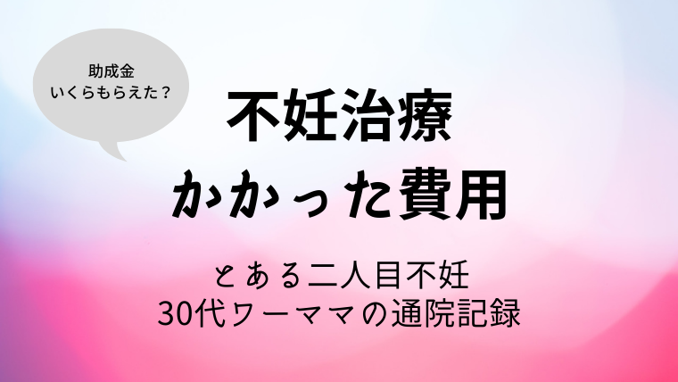 不妊治療にかかった費用公開 人工授精 体外受精 Oh マイライフハック